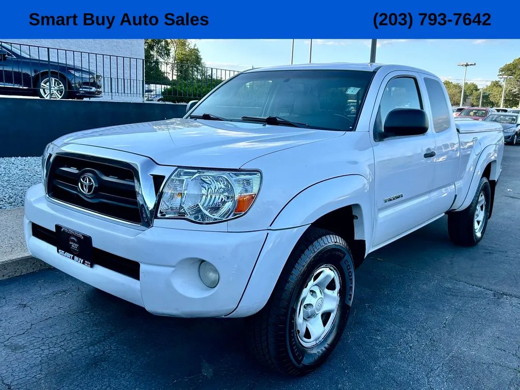 White 2007 Toyota Tacoma for sale in Meriden, CT