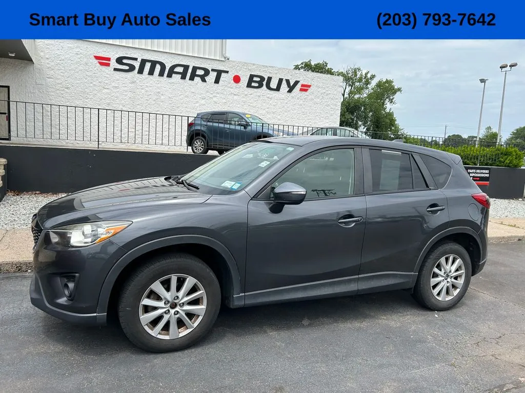 Gray 2015 Mazda CX-5 Touring for sale in Meriden, CT