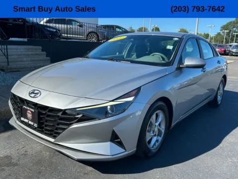Silver 2022 Hyundai Elantra SE for sale in Meriden, CT