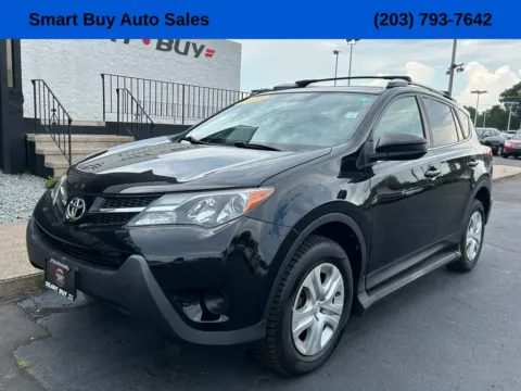 Black 2015 Toyota RAV4 LE for sale in Meriden, CT