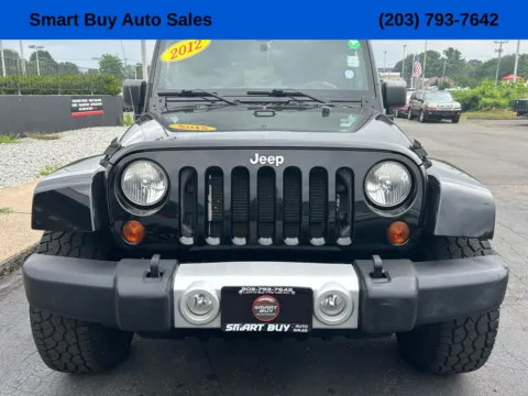 Another view of 2012 Jeep Wrangler Sahara for sale in Meriden, CT at Smart Buy Auto Sales