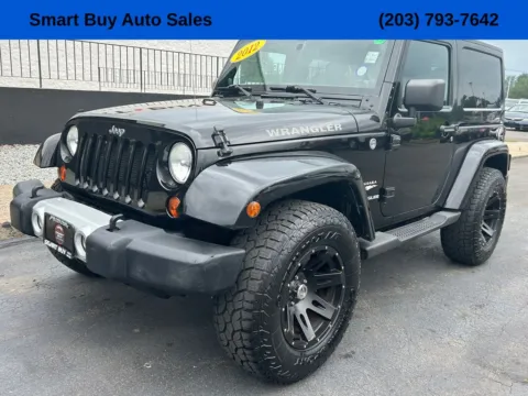 Black 2012 Jeep Wrangler Sahara for sale in Meriden, CT