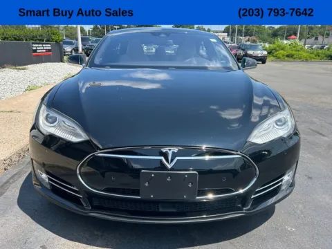 Another view of 2015 Tesla Model S 85 for sale in Meriden, CT at Smart Buy Auto Sales