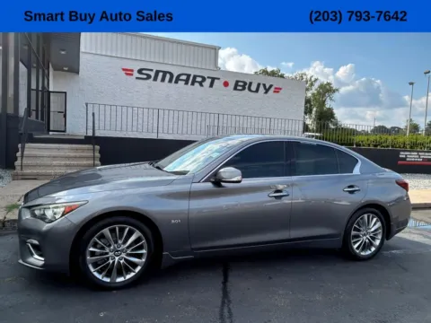 Photos of 2019 INFINITI Q50 3.0t LUXE for sale in Meriden, CT at Smart Buy Auto Sales