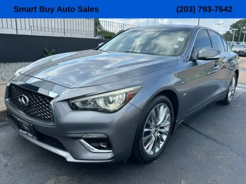 Gray 2019 INFINITI Q50 3.0t LUXE for sale in Meriden, CT