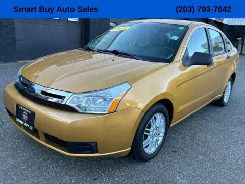 Yellow 2009 Ford Focus SE for sale in Meriden, CT