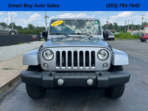 Another view of 2015 Jeep Wrangler Unlimited Sahara for sale in Meriden, CT at Smart Buy Auto Sales