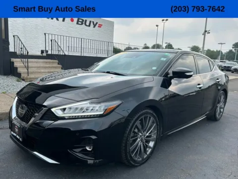 Black 2019 Nissan Maxima Platinum for sale in Meriden, CT