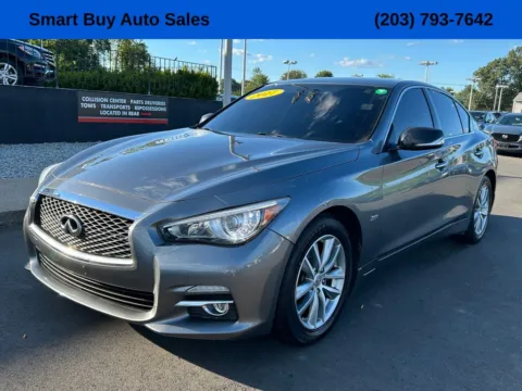 Gray 2017 INFINITI Q50 3.0t Premium for sale in Meriden, CT