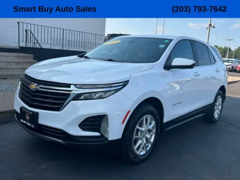 White 2022 Chevrolet Equinox LT for sale in Meriden, CT