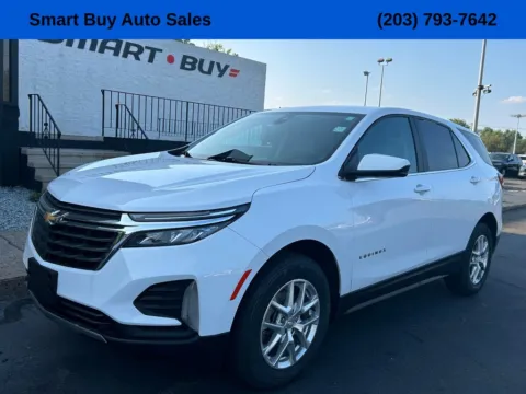 White 2022 Chevrolet Equinox LT for sale in Meriden, CT
