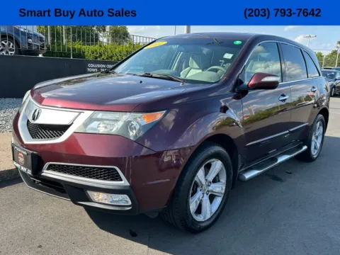Red 2011 Acura MDX Technology for sale in Meriden, CT