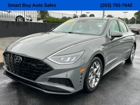 Gray 2020 Hyundai Sonata SEL for sale in Meriden, CT