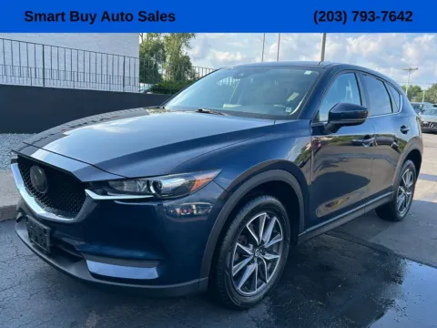 Blue 2018 Mazda CX-5 Touring for sale in Meriden, CT