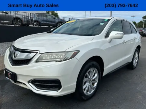 White 2016 Acura RDX for sale in Meriden, CT