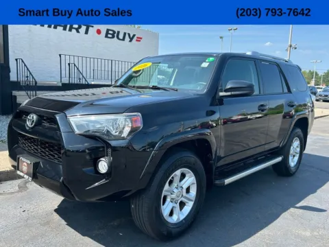 Black 2016 Toyota 4Runner SR5 for sale in Meriden, CT
