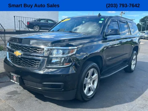 Black 2017 Chevrolet Tahoe LS for sale in Meriden, CT