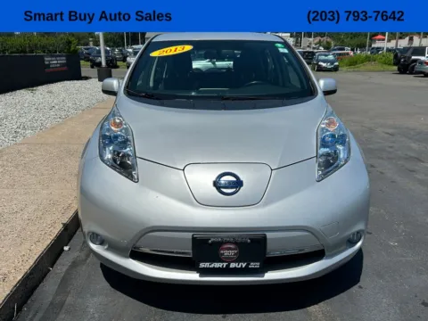 Another view of 2013 Nissan Leaf SV for sale in Meriden, CT at Smart Buy Auto Sales