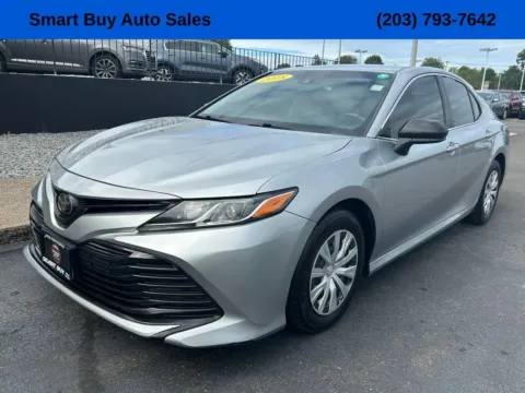 Silver 2018 Toyota Camry L for sale in Meriden, CT