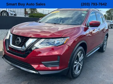 Red 2019 Nissan Rogue SV for sale in Meriden, CT