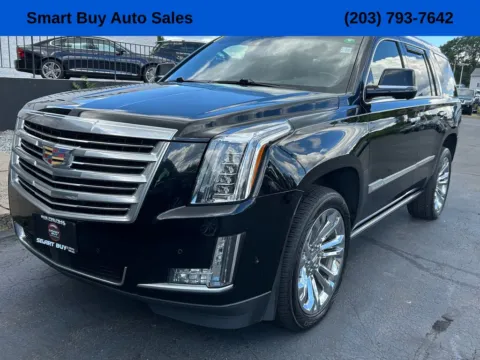 Black 2017 Cadillac Escalade Platinum Edition for sale in Meriden, CT