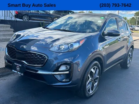 Blue 2020 Kia Sportage EX for sale in Meriden, CT