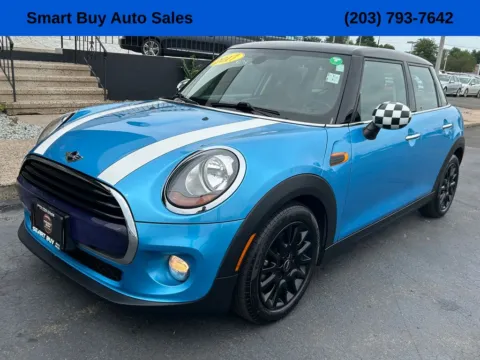 Blue 2017 MINI Cooper for sale in Meriden, CT