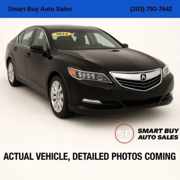 Black 2014 Acura RLX for sale in Meriden, CT