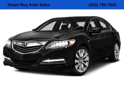 Black 2014 Acura RLX for sale in Meriden, CT