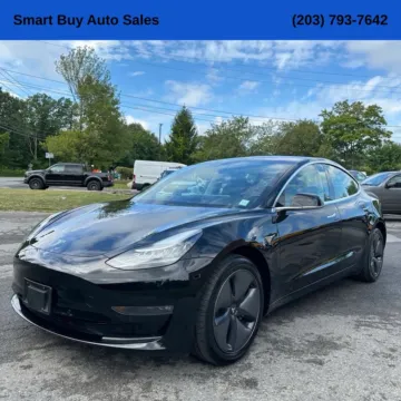 Black 2019 Tesla Model 3 Standard for sale in Meriden, CT