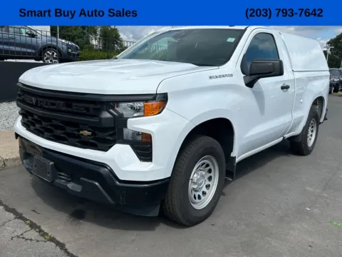 White 2023 Chevrolet Silverado 1500 WT for sale in Meriden, CT