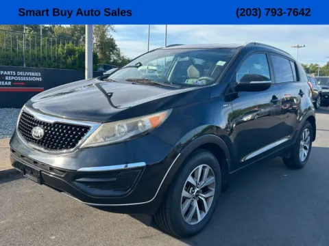 Black 2014 Kia Sportage LX for sale in Meriden, CT