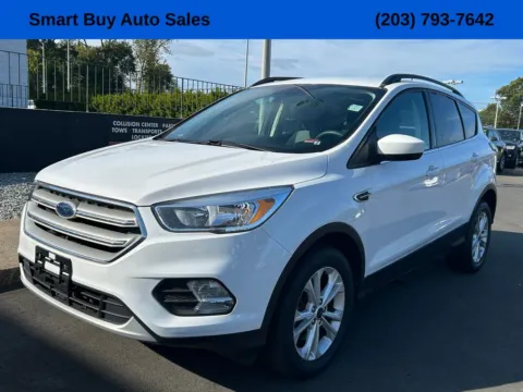 White 2018 Ford Escape SE for sale in Meriden, CT