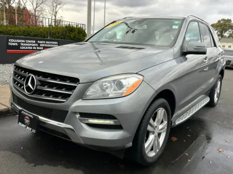 Gray 2014 Mercedes-Benz M-Class ML 350 for sale in Meriden, CT
