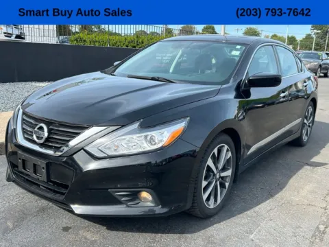 Black 2016 Nissan Altima 2.5 SR for sale in Meriden, CT