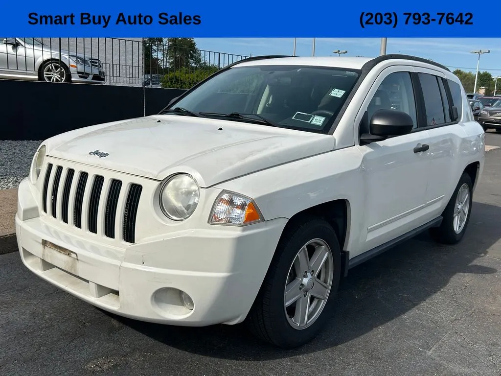 White 2009 Jeep Compass Sport for sale in Meriden, CT