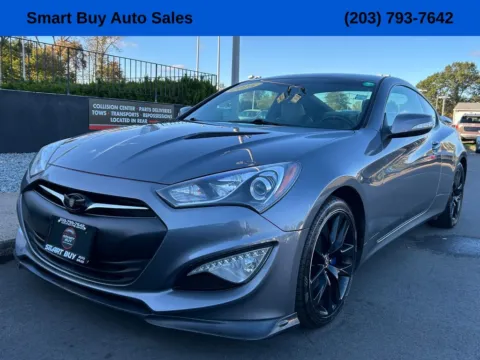 Gray 2015 Hyundai Genesis Coupe 3.8 for sale in Meriden, CT