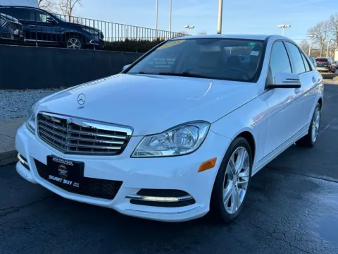 White 2013 Mercedes-Benz C-Class C 250 for sale in Meriden, CT