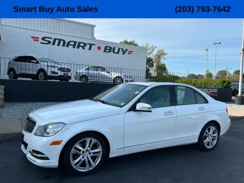 White 2013 Mercedes-Benz C-Class C 250 for sale in Meriden, CT