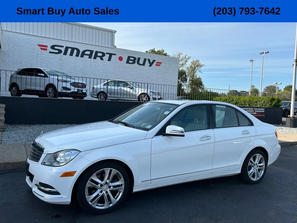 White 2013 Mercedes-Benz C-Class C 250 for sale in Meriden, CT