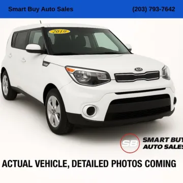 White 2019 Kia Soul Plus for sale in Meriden, CT