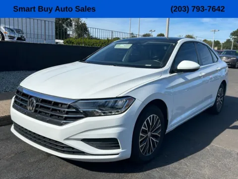 White 2019 Volkswagen Jetta 1.4T SE for sale in Meriden, CT