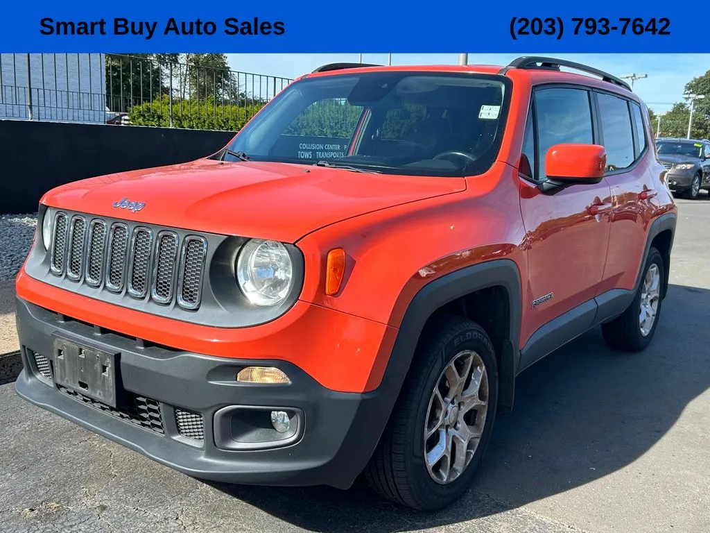 Orange 2015 Jeep Renegade Latitude for sale in Meriden, CT