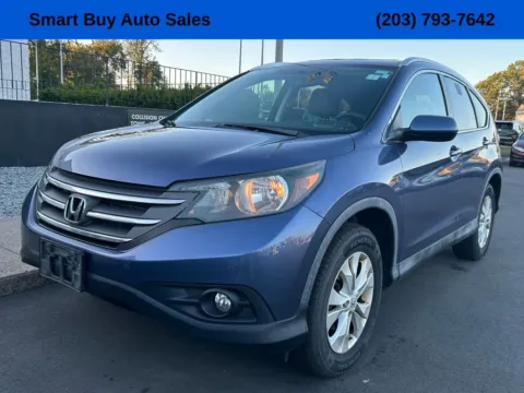 Blue 2013 Honda CR-V EX-L for sale in Meriden, CT