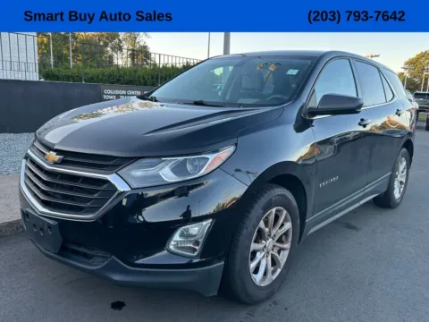 Black 2019 Chevrolet Equinox LT for sale in Meriden, CT