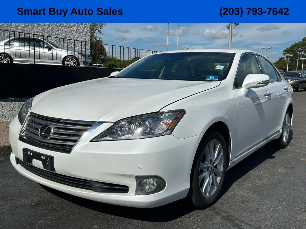 White 2012 Lexus ES 350 for sale in Meriden, CT