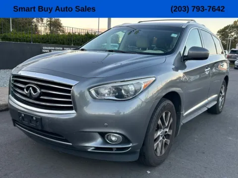 Gray 2015 INFINITI QX60 for sale in Meriden, CT