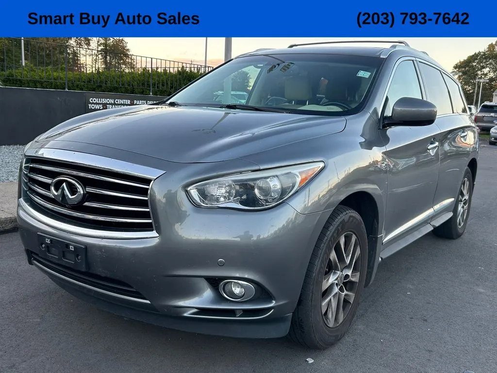 Gray 2015 INFINITI QX60 for sale in Meriden, CT