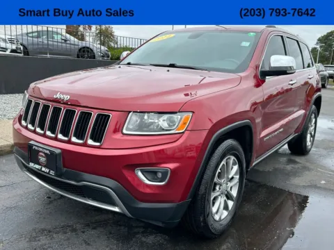 Red 2014 Jeep Grand Cherokee Limited for sale in Meriden, CT