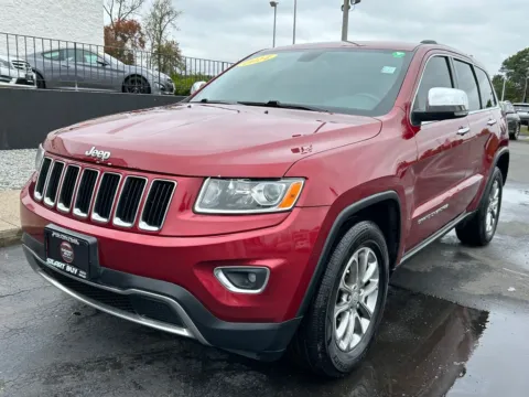 Red 2014 Jeep Grand Cherokee Limited for sale in Meriden, CT